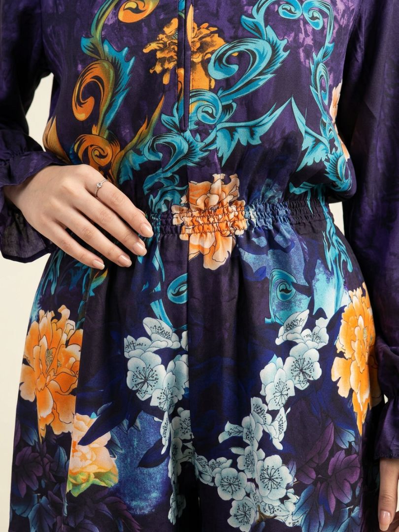 Belle Co-Ord Set Purple