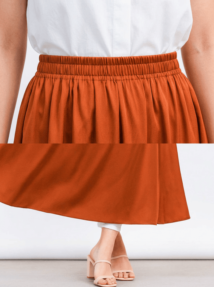 The Quiet Skirt Terracota