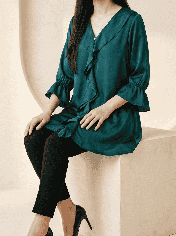 Pearl Tunic Emerald