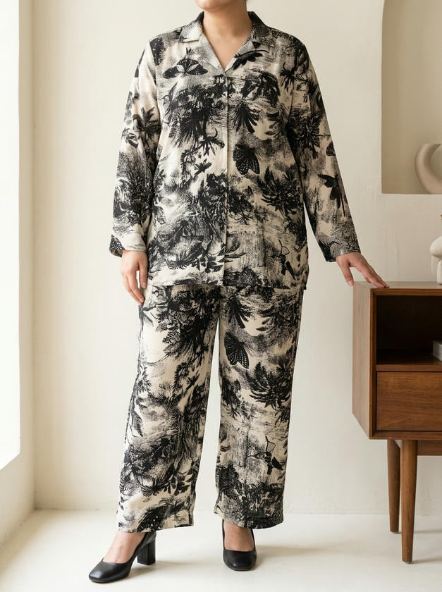 Toile Noir Co-Ord Set