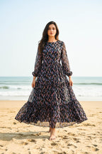 Maxi Regular Midi Dress-Evening Meadow