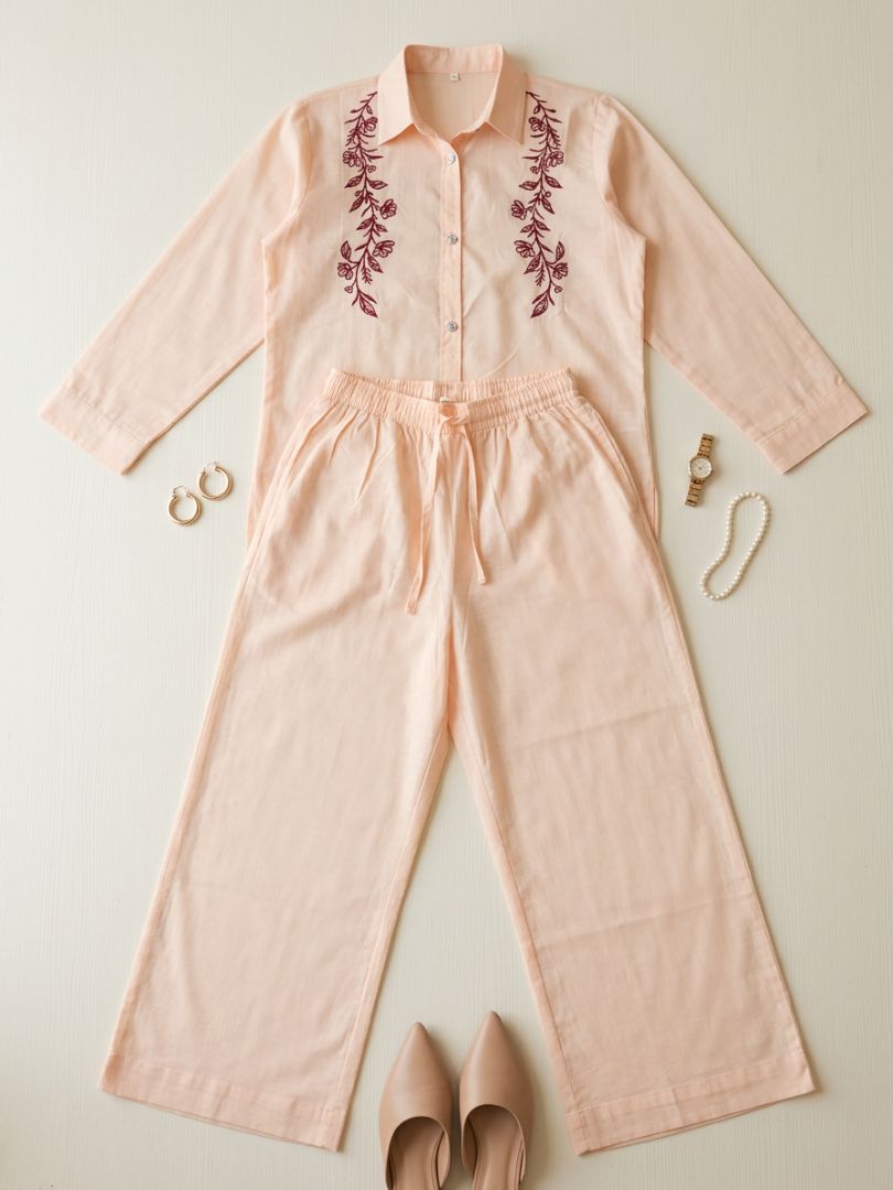 Bel Co-Ord Set Blush