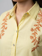 Bel Co-Ord Set Lemon Yellow
