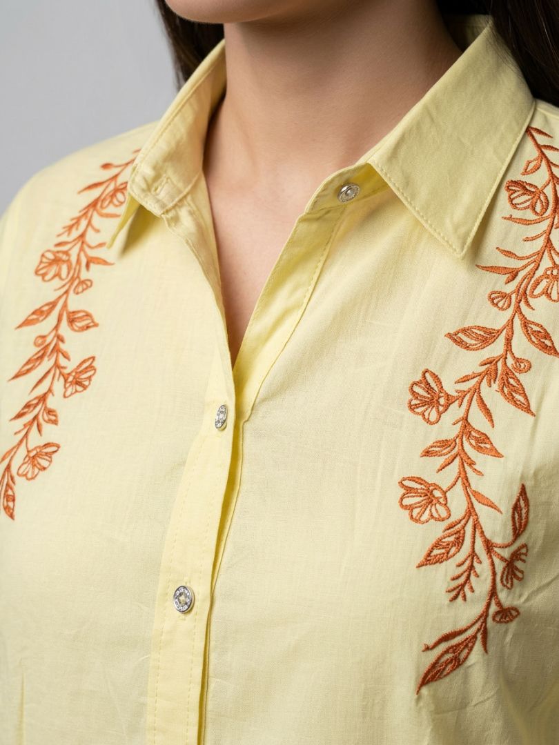 Bel Co-Ord Set Lemon Yellow