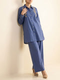 Bel Co-Ord Set Stale Blue