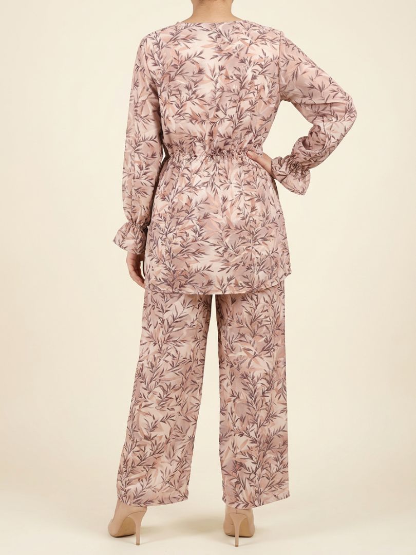 Blush Leaf Co-Ord Set