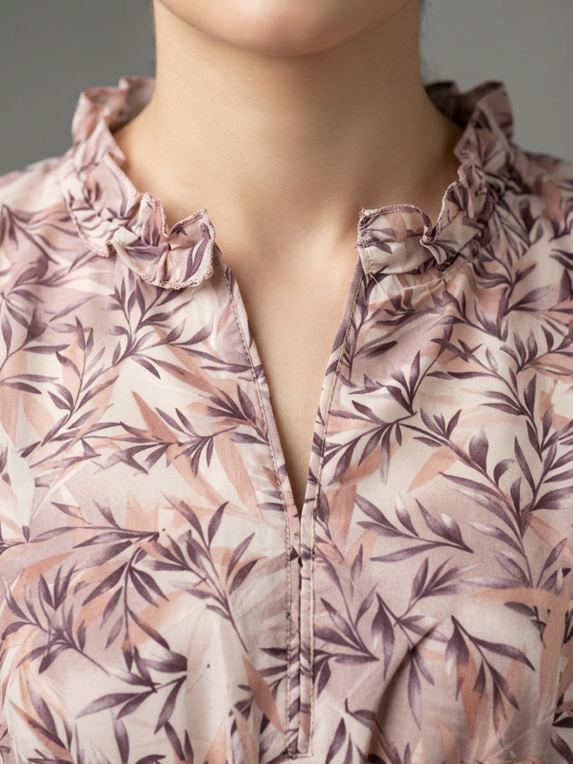 Blush Leaf Co-Ord Set