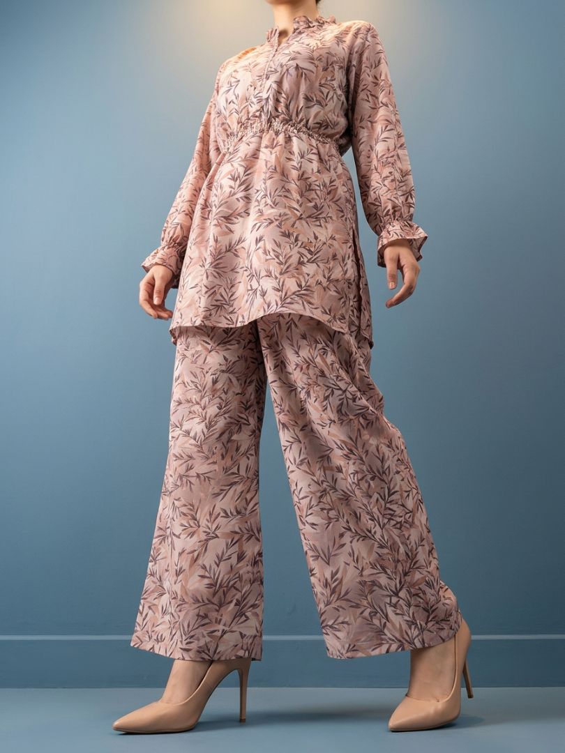 Blush Leaf Co-Ord Set