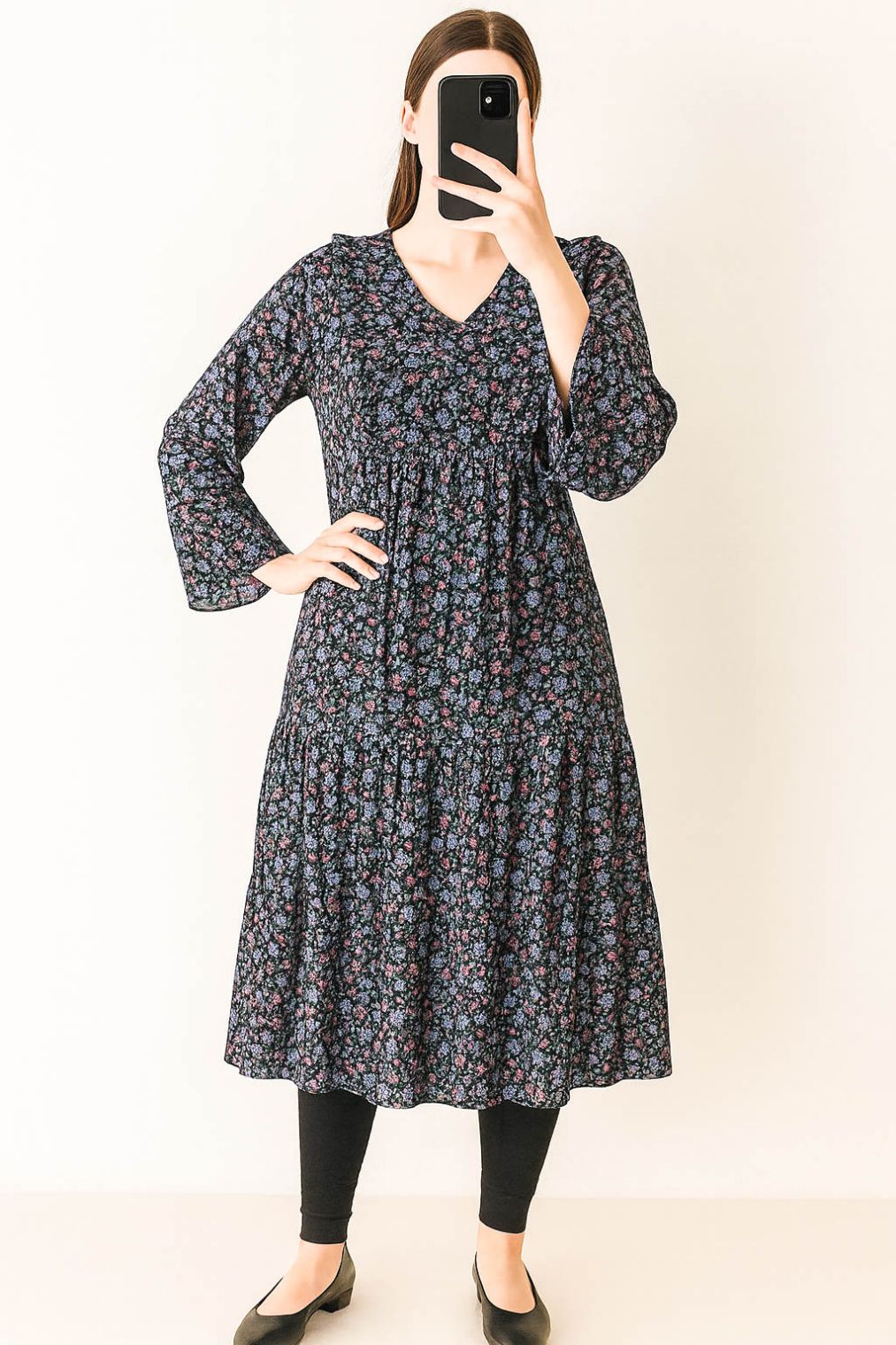 Maxi Frill-Ditsy Floral