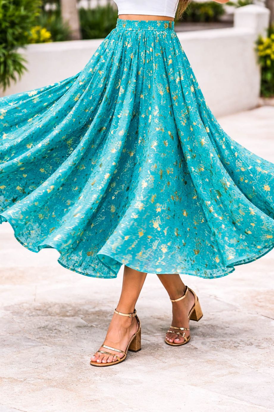 Chiffon Skirt-Traditional