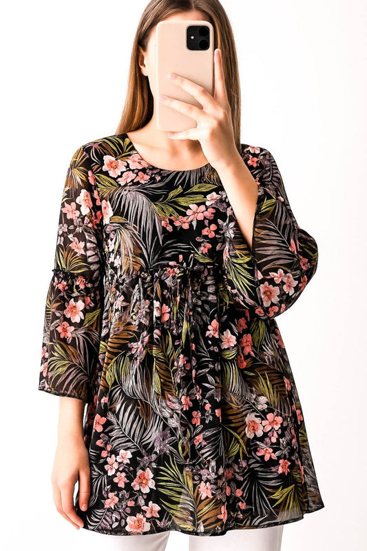 Co-Ord Set Matching Trouser Rae Floral