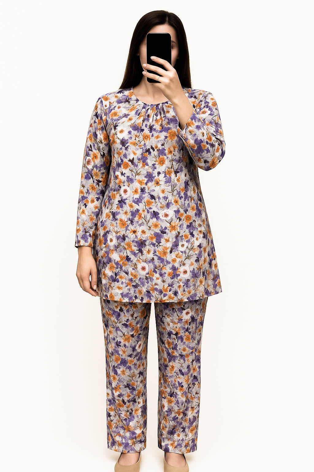 Co-Ords Set Lilac Print