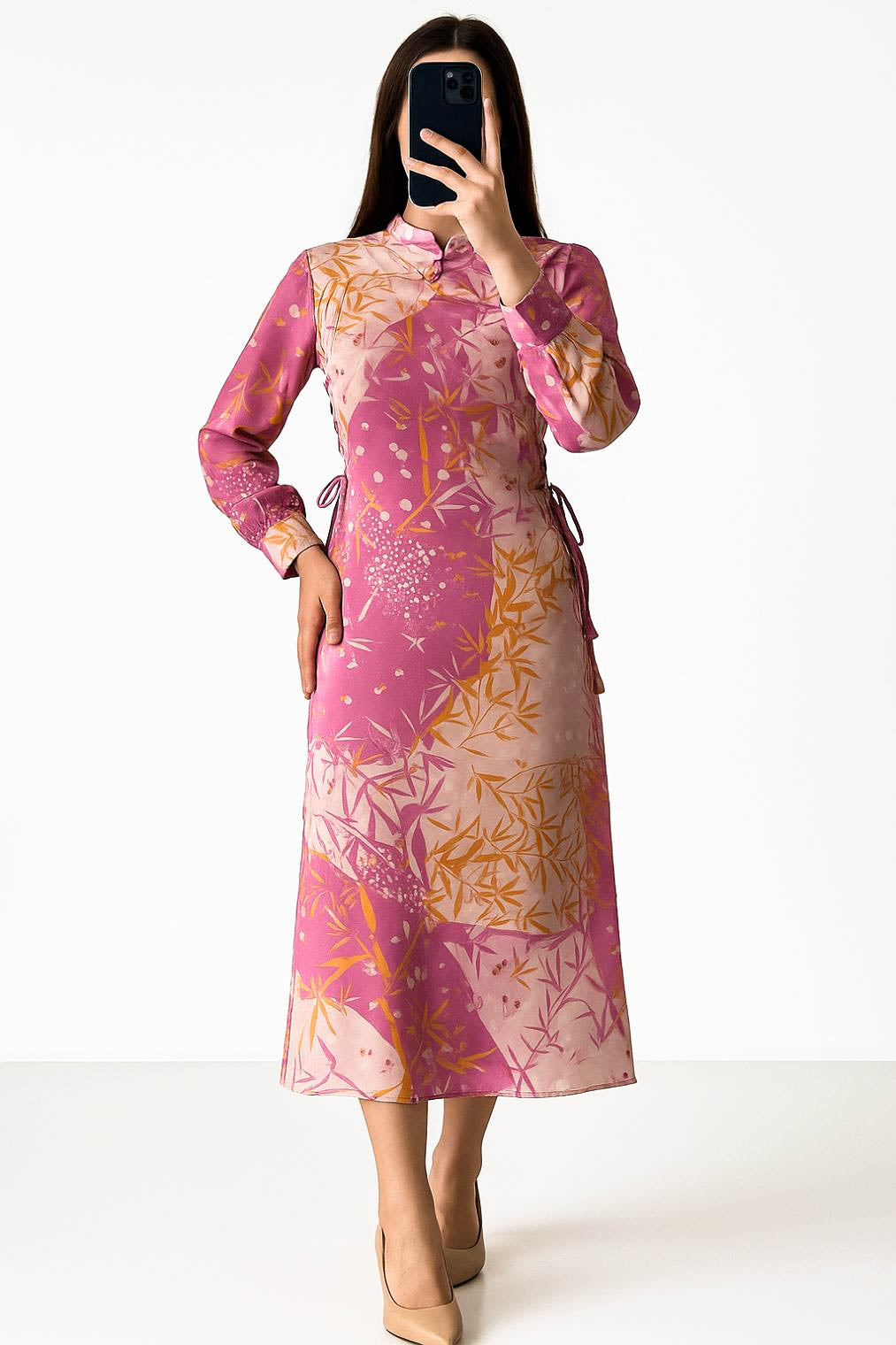 Maxi Side Laces-Pink