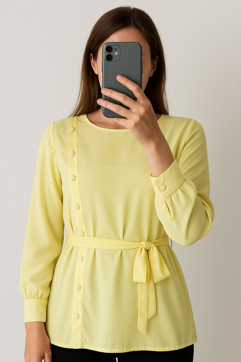Side Button Top in Witch Haze