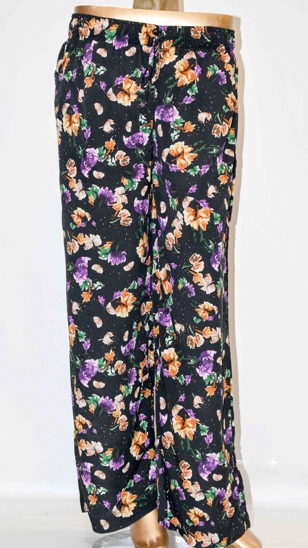 Printed Co-Ord Set Black