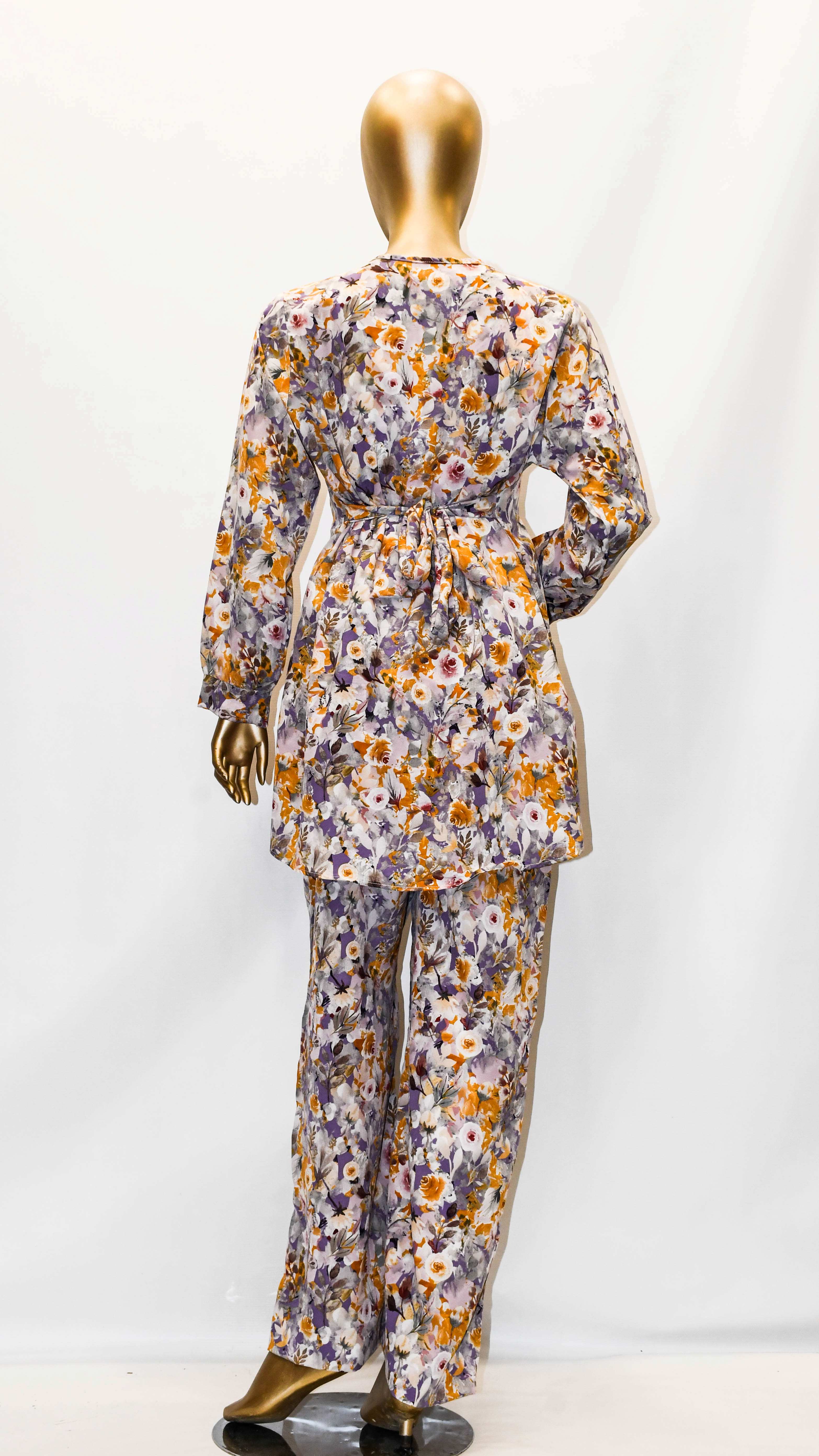 Co-Ords Set FLoral Eve Summer Drop