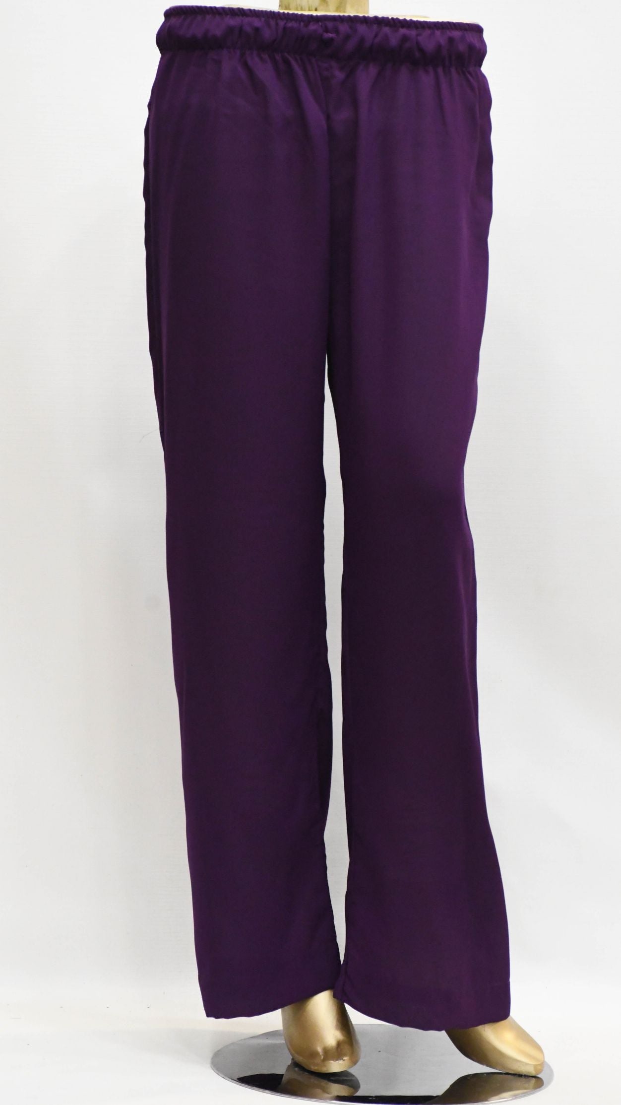 Co-Ord Set Embroidered Plum