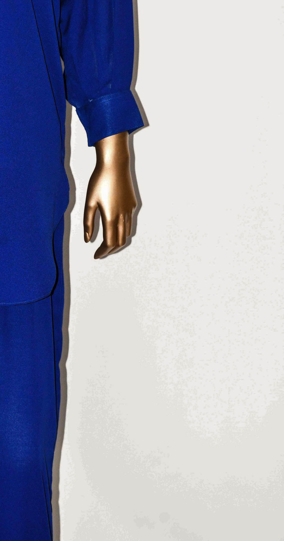 Co-ord Set Double Pocket Royal Blue