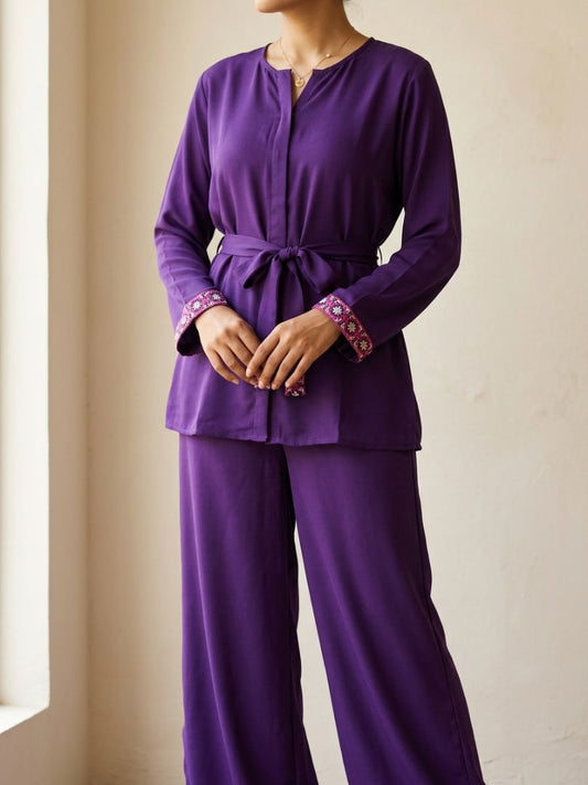 Gul Set Solid Purple