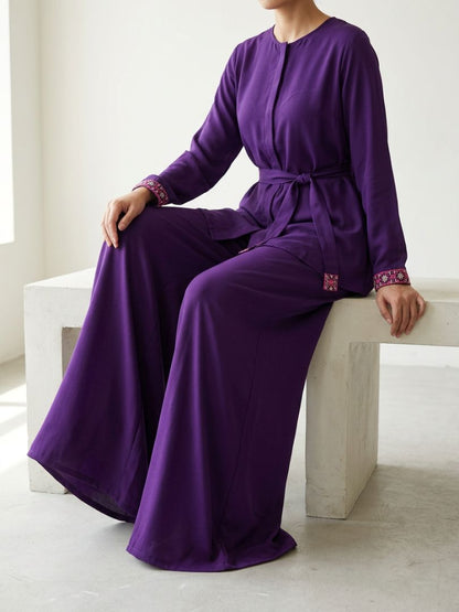 Gul Set Solid Purple