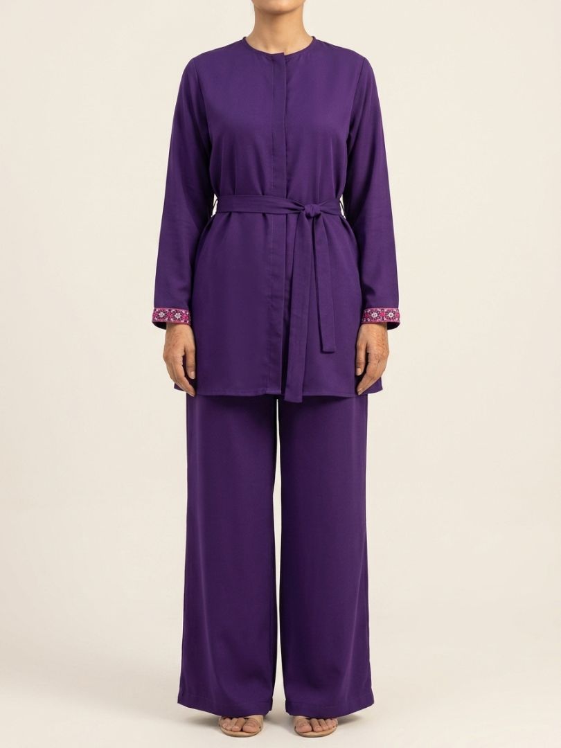 Gul Set Solid Purple