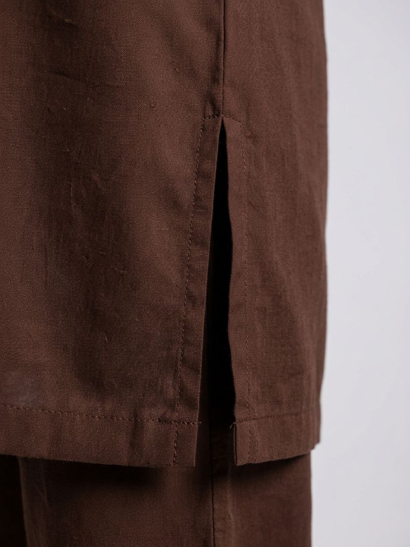 Nakshi Co-Ord Set Brown