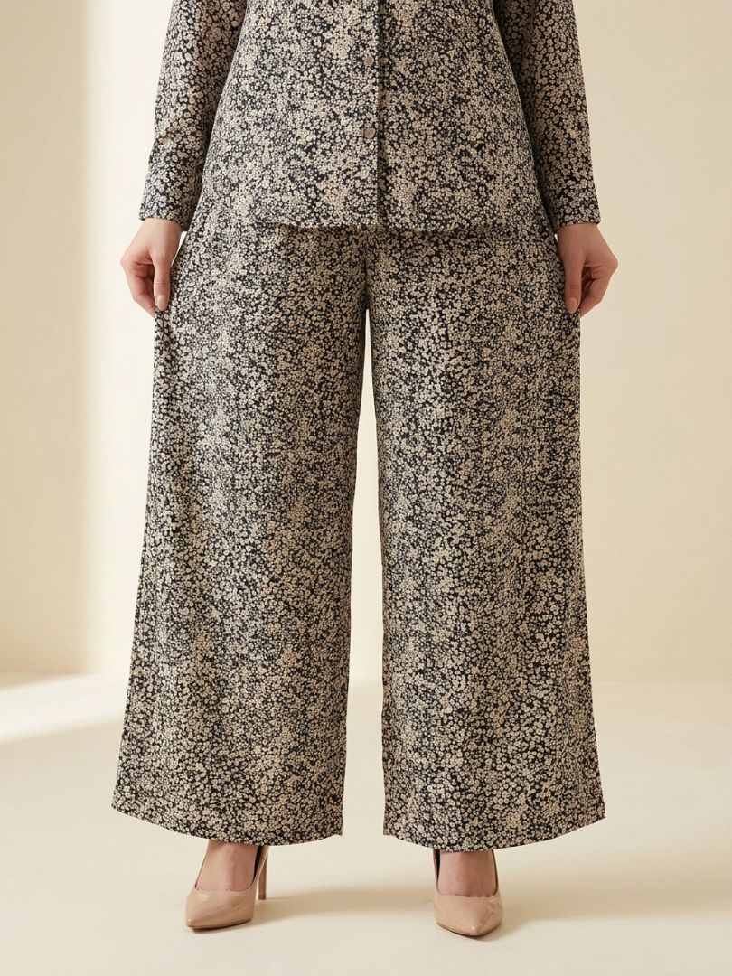 Noir Ditsy Co-Ord Set