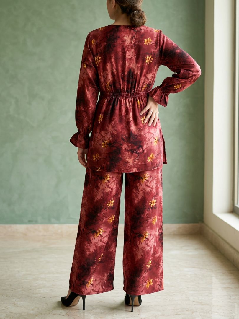 Wine Co-Ord Set