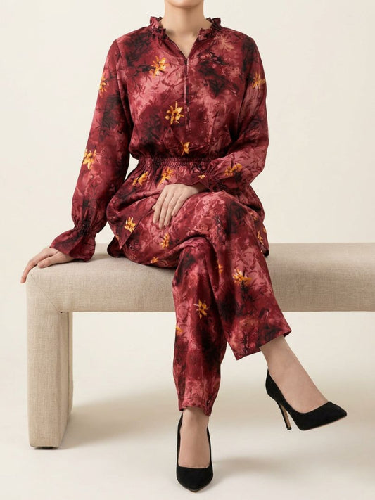 Wine Co-Ord Set