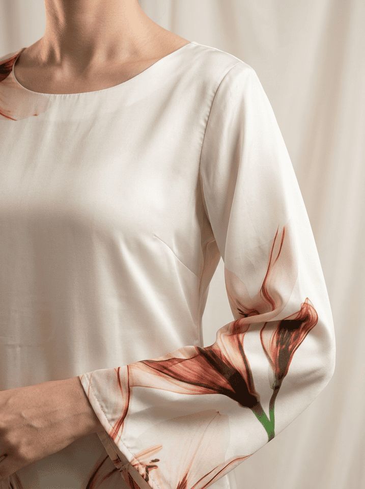 Sienna Lily Silk Maxi