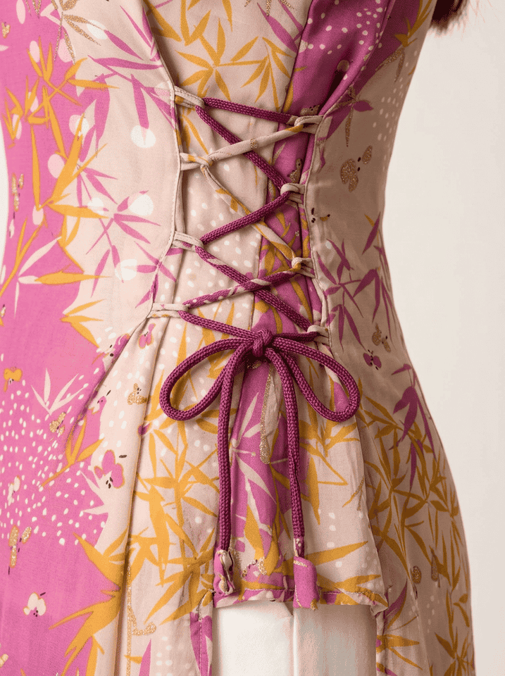 The Lattice Maxi Blush Bamboo