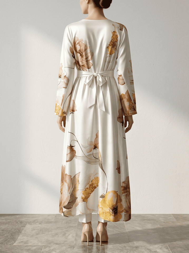First Bloom Silk Maxi