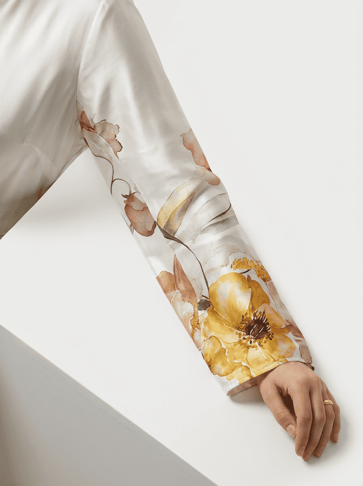 First Bloom Silk Maxi