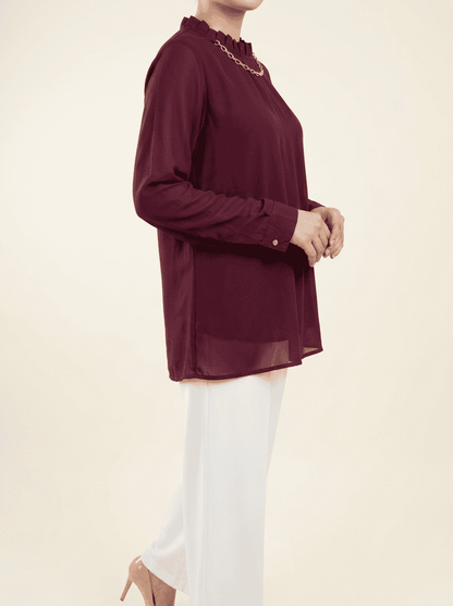 The Quiet Tunic Mulberry