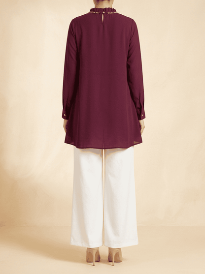 The Quiet Tunic Mulberry