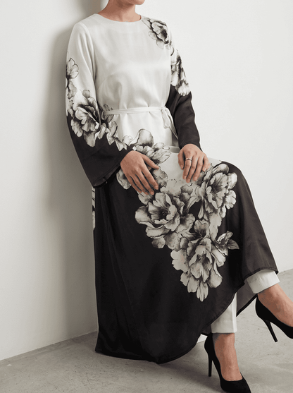 Atelier Noir Silk Maxi