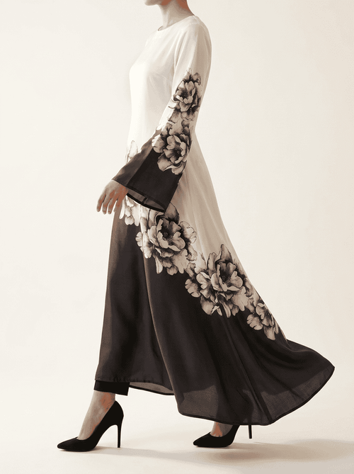 Atelier Noir Silk Maxi