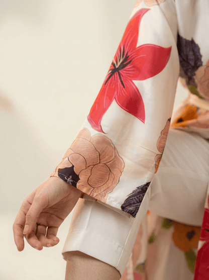 Garden Party Silk Maxi