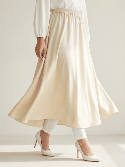 The Quiet Skirt Ivory