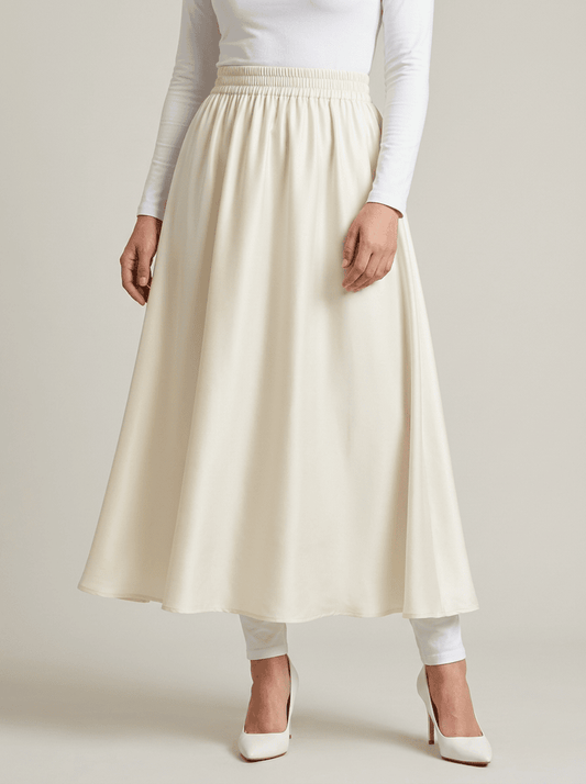 The Quiet Skirt Ivory