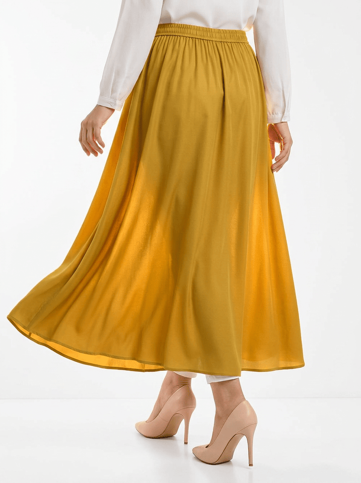 The Quiet Skirt Saffron