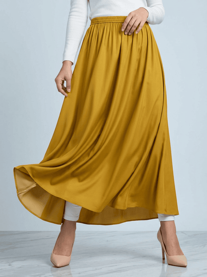 The Quiet Skirt Saffron