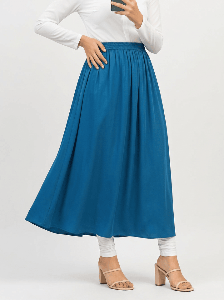 The Quiet Skirt Teal