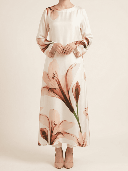 Sienna Lily Silk Maxi
