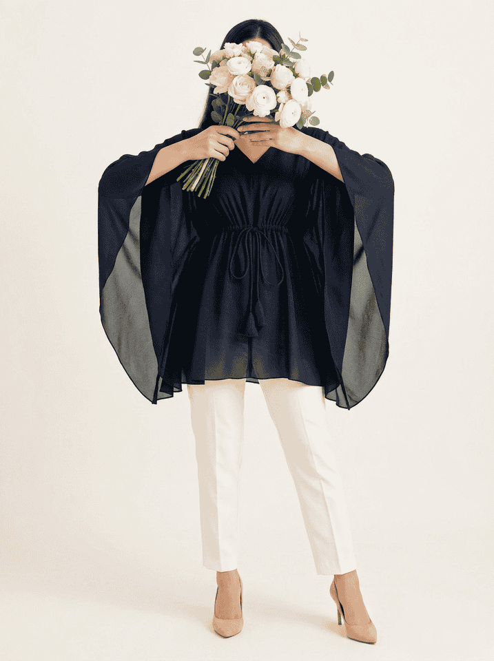 The Riviera Kaftan Midnight