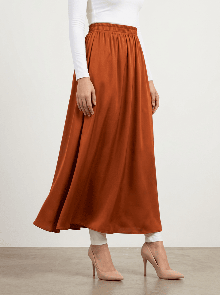 The Quiet Skirt Terracota