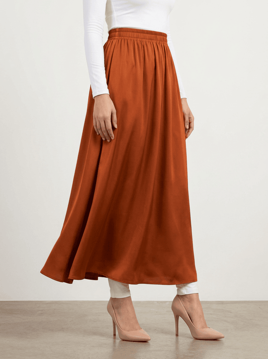 The Quiet Skirt Terracota