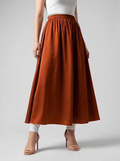 The Quiet Skirt Terracota