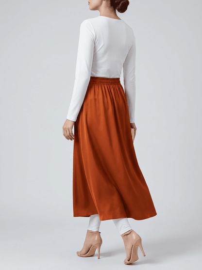 The Quiet Skirt Terracota