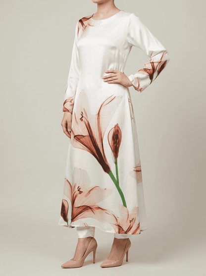 Sienna Lily Silk Maxi